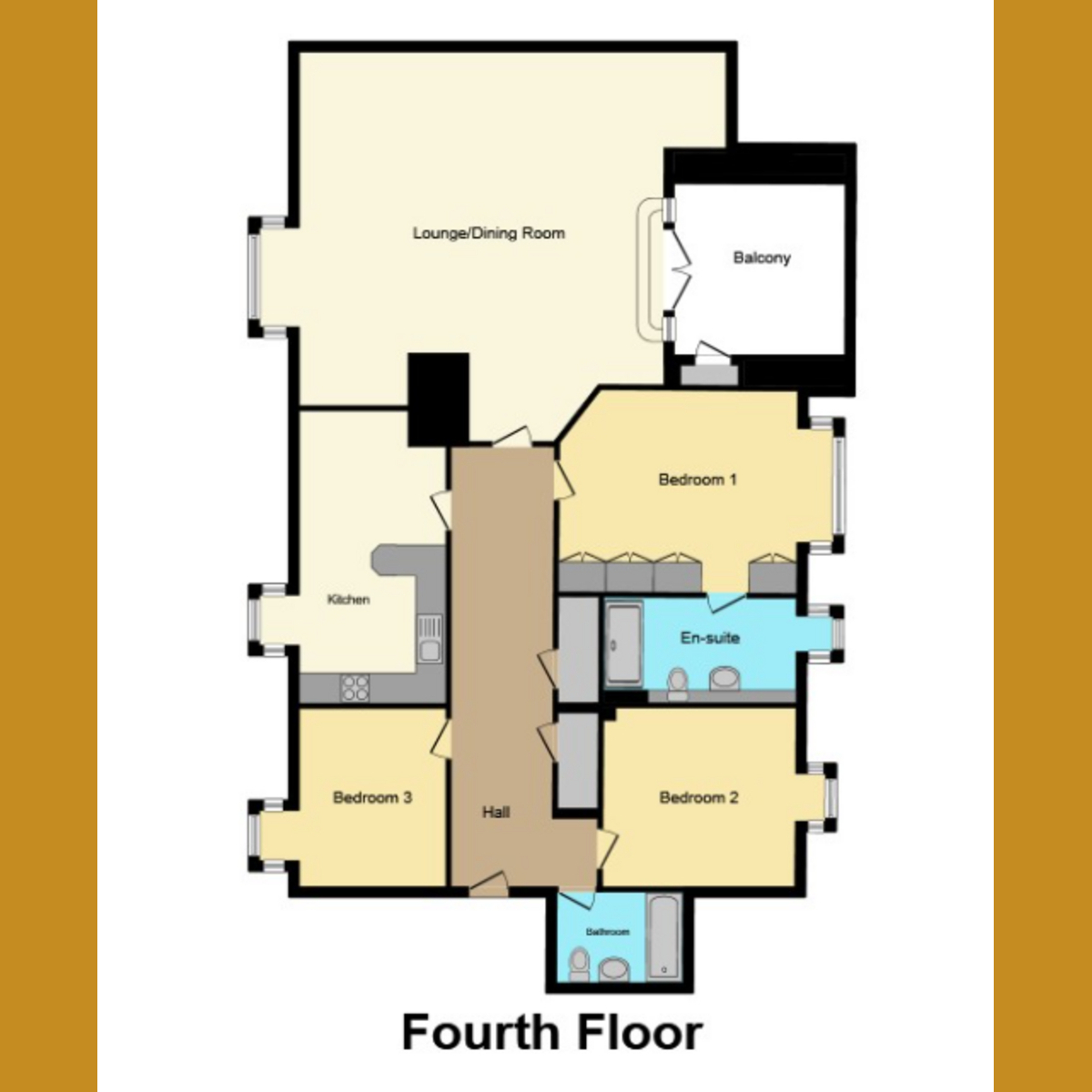 Floorplan 1 of Southside, Leigh-on-Sea, SS9