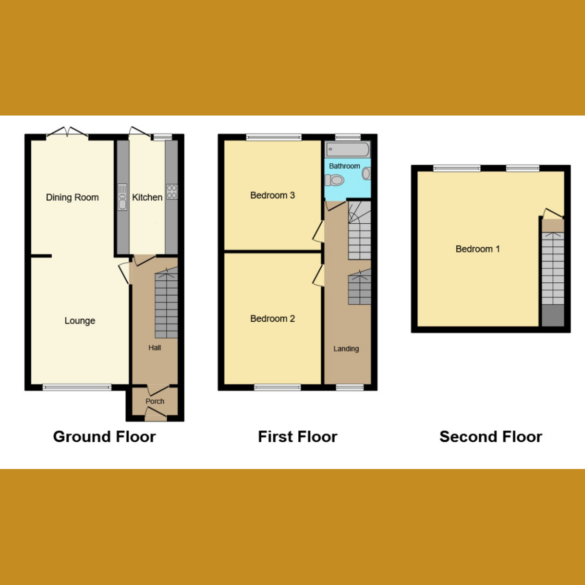 Floorplan 1 of Inverness Avenue, Essex, SS0
