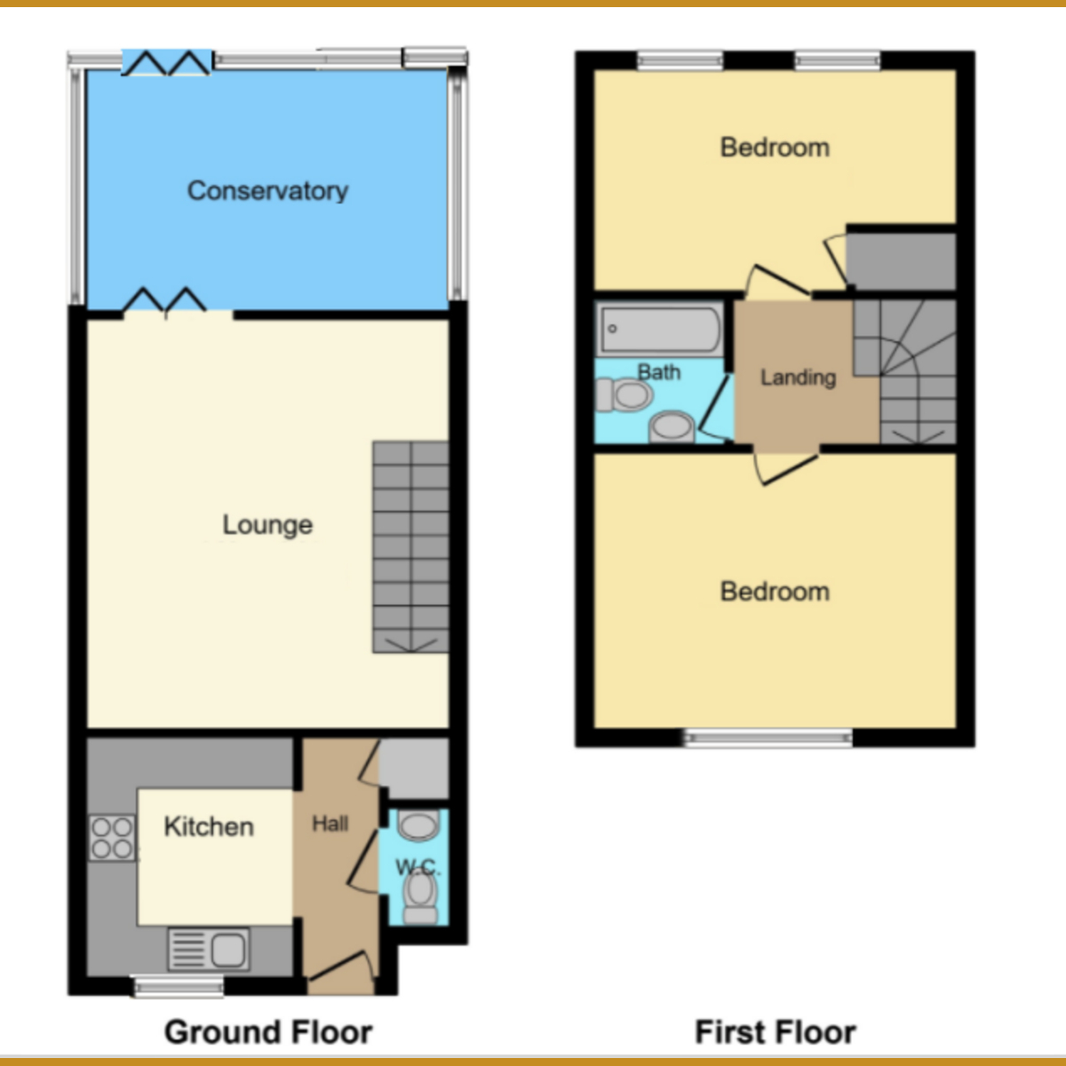 Floorplan 1 of Oak Walk, Leigh-on-sea, SS9