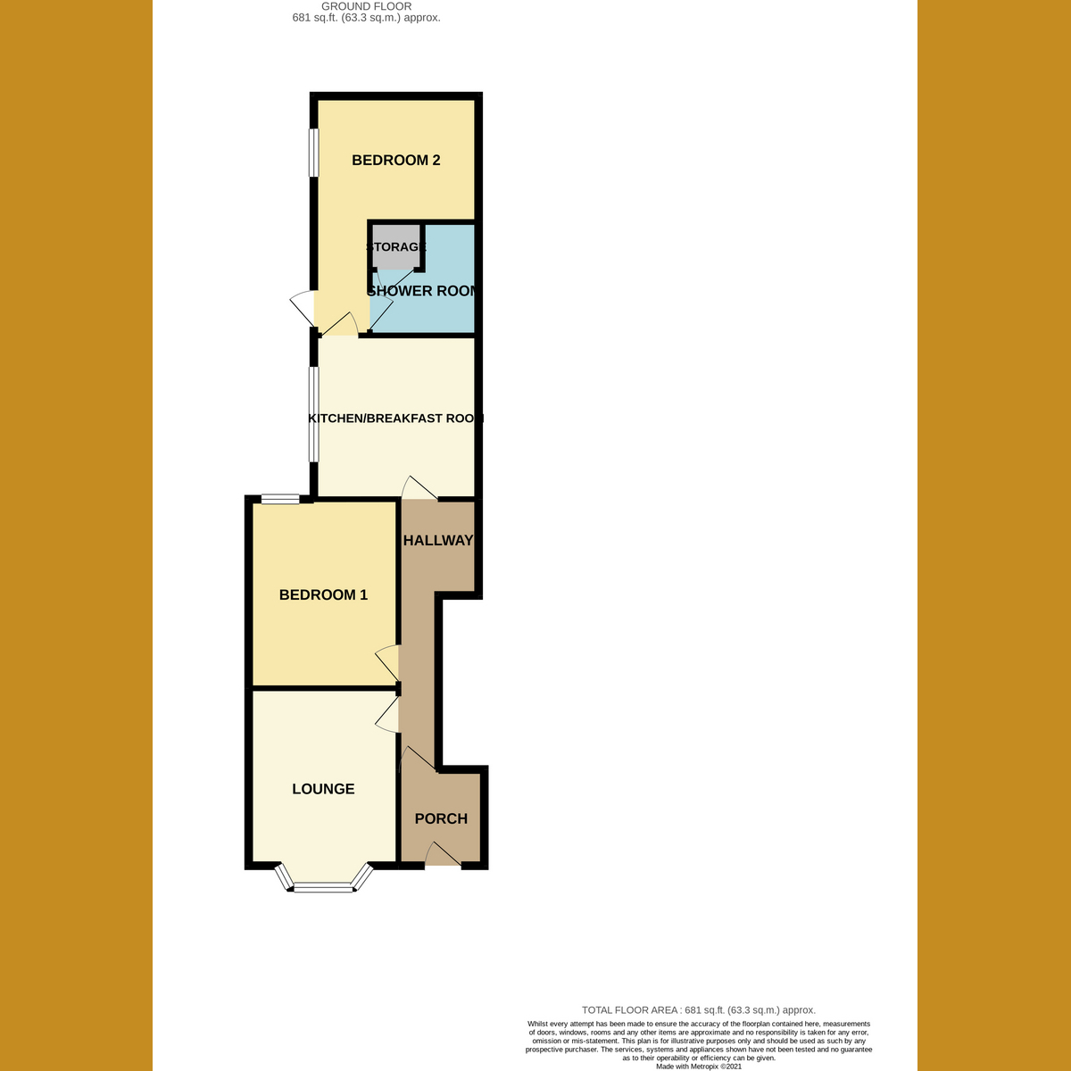 Floorplan 1 of Grange Road, Leigh-on-sea, SS9