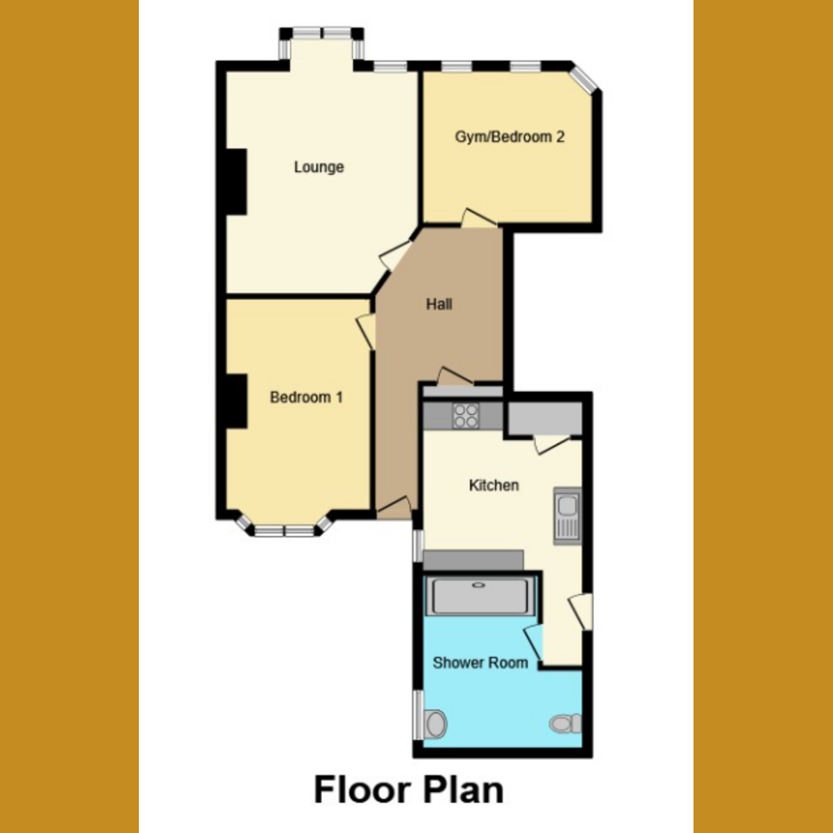 Floorplan 1 of Cossington Road, Westcliff-on-sea, SS0
