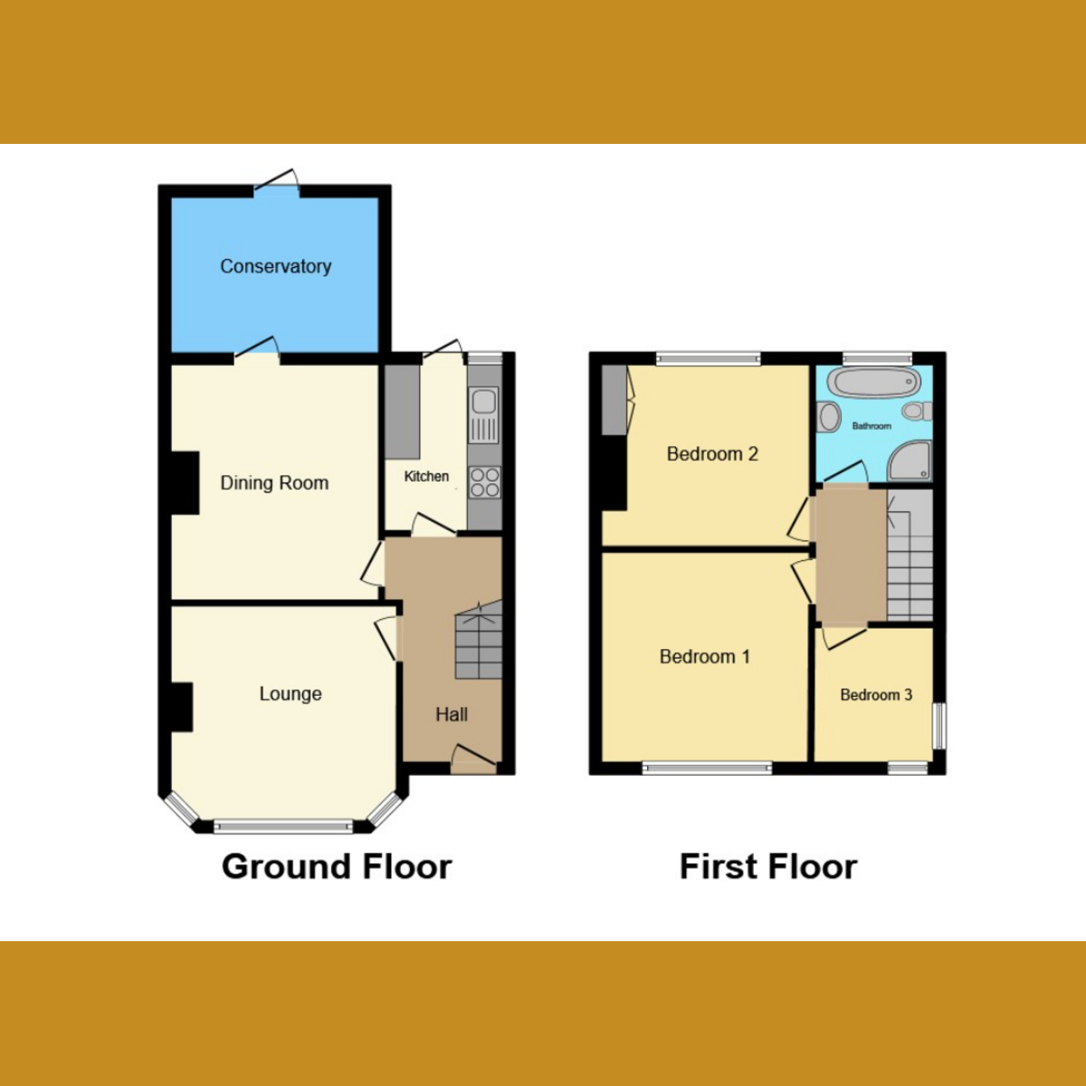 Floorplan 1 of Henley Crescent, Westcliff-on-sea, SS0