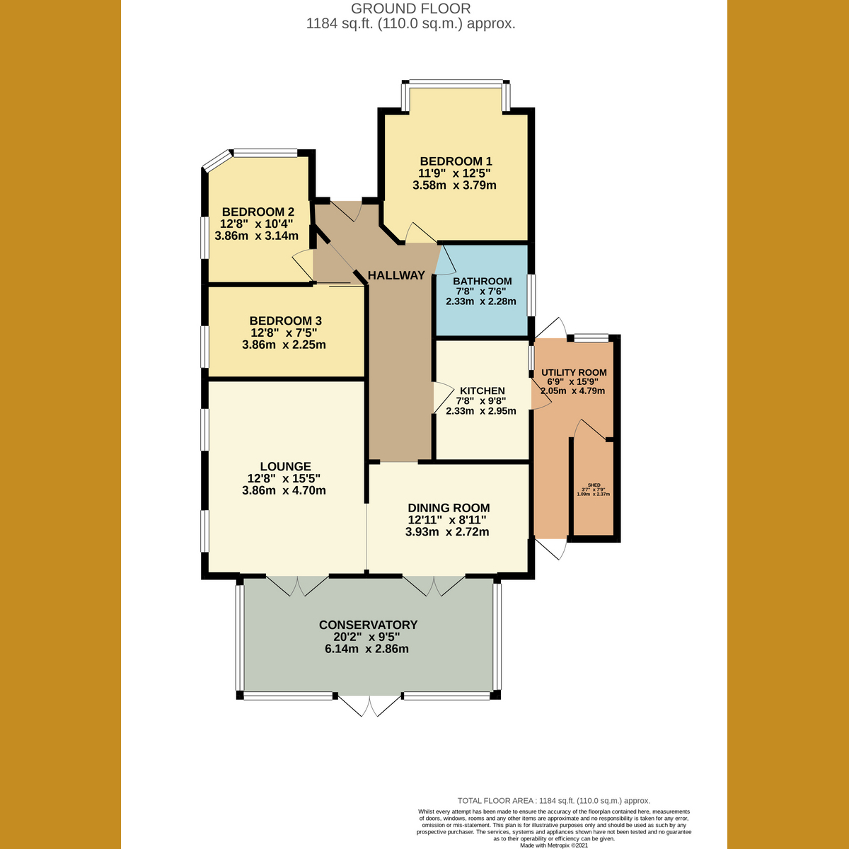 Floorplan 1 of Sandhurst Close, Leigh-on-sea, SS9
