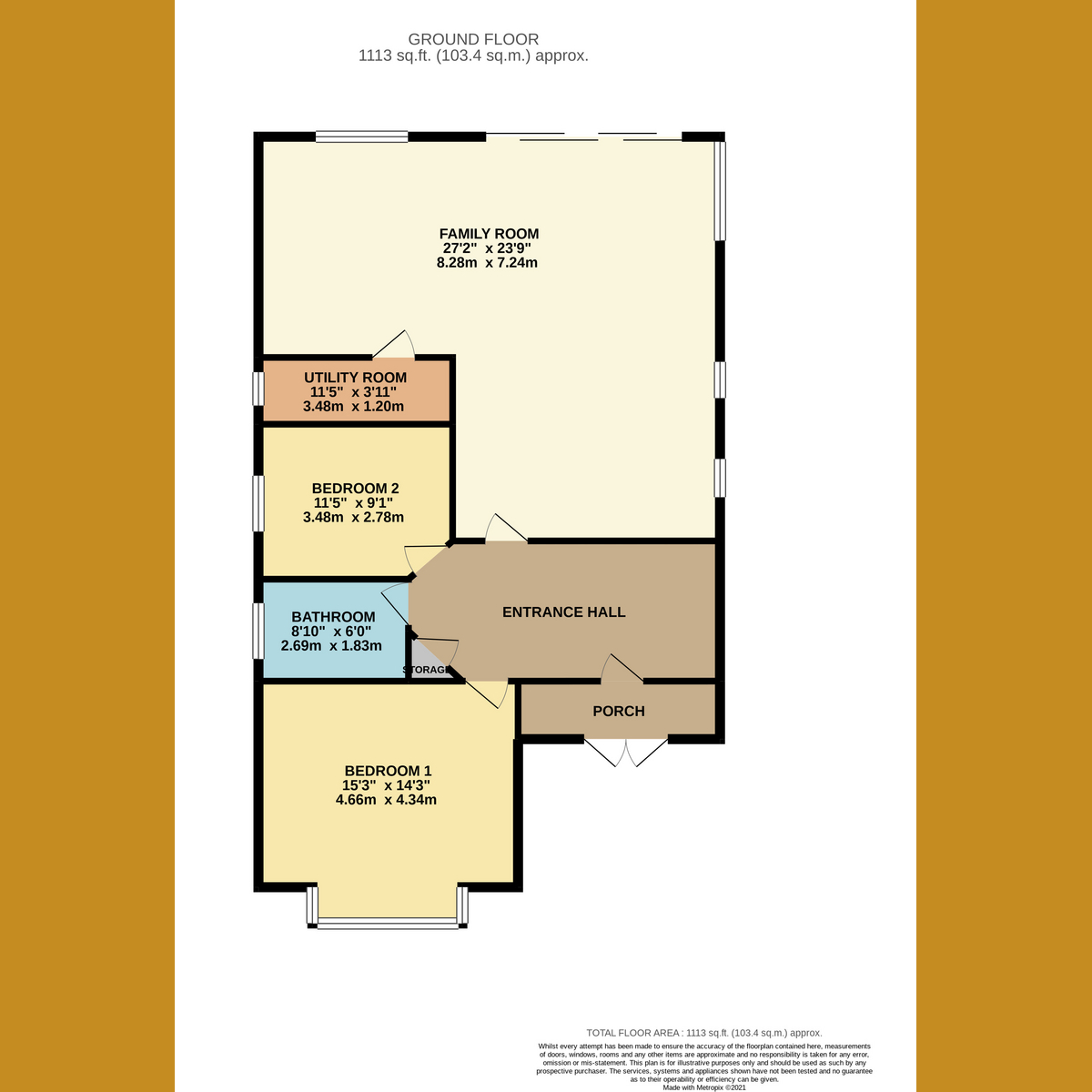 Floorplan 1 of Marshall Close, Leigh-on-sea, SS9