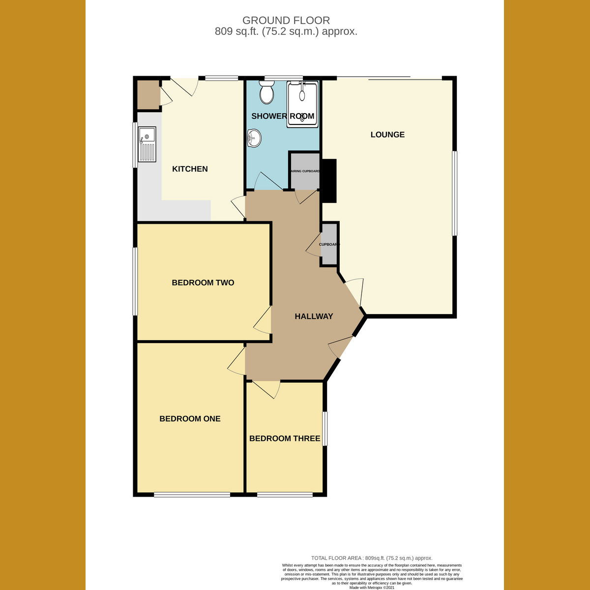 Floorplan 1 of Daws Heath Road, Benfleet, SS7