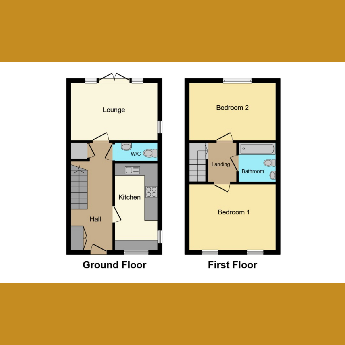 Floorplan 1 of Fairfax Drive, Westcliff on sea, SS0