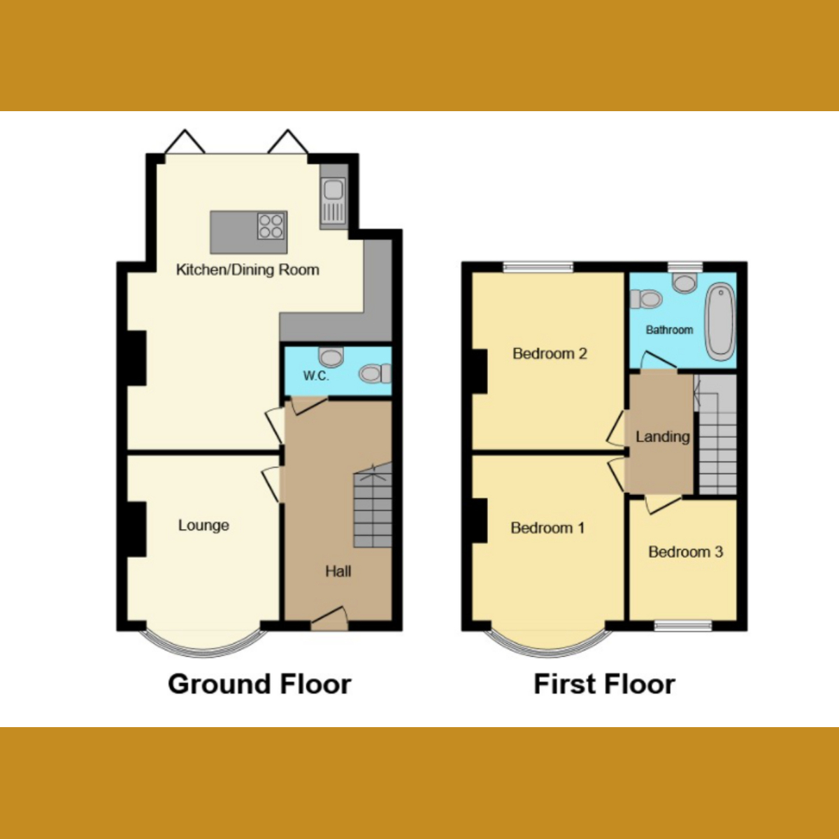 Floorplan 1 of Broadlands Avenue, Hockley, SS5