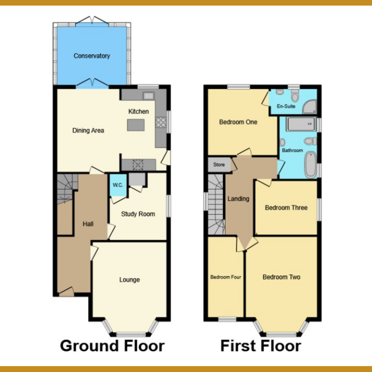 Floorplan 1 of Carlton Drive, Leigh-on-Sea, SS9