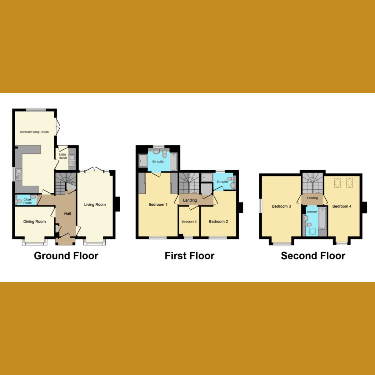 Floorplan 1 of Charles Crescent, Rochford, SS4