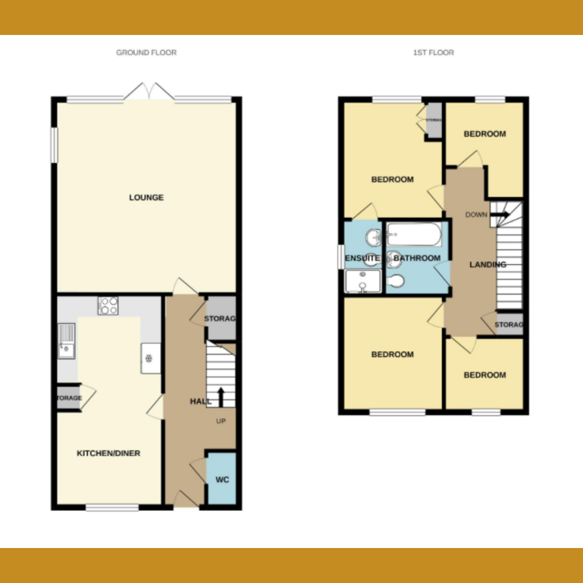 Floorplan 1 of Magazine Mews, Southend-on-sea, SS3
