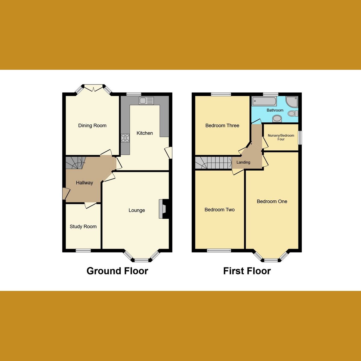 Floorplan 1 of St. Georges Park Avenue, Westcliff-on-sea, SS0