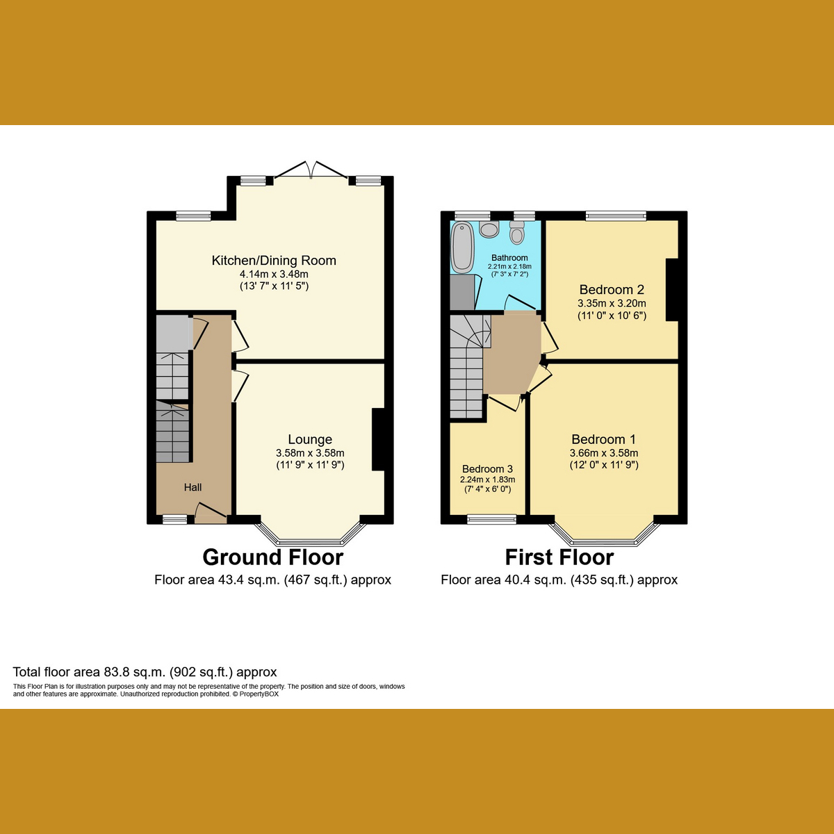 Floorplan 1 of Grasmead Avenue, Leigh-on-Sea, SS9