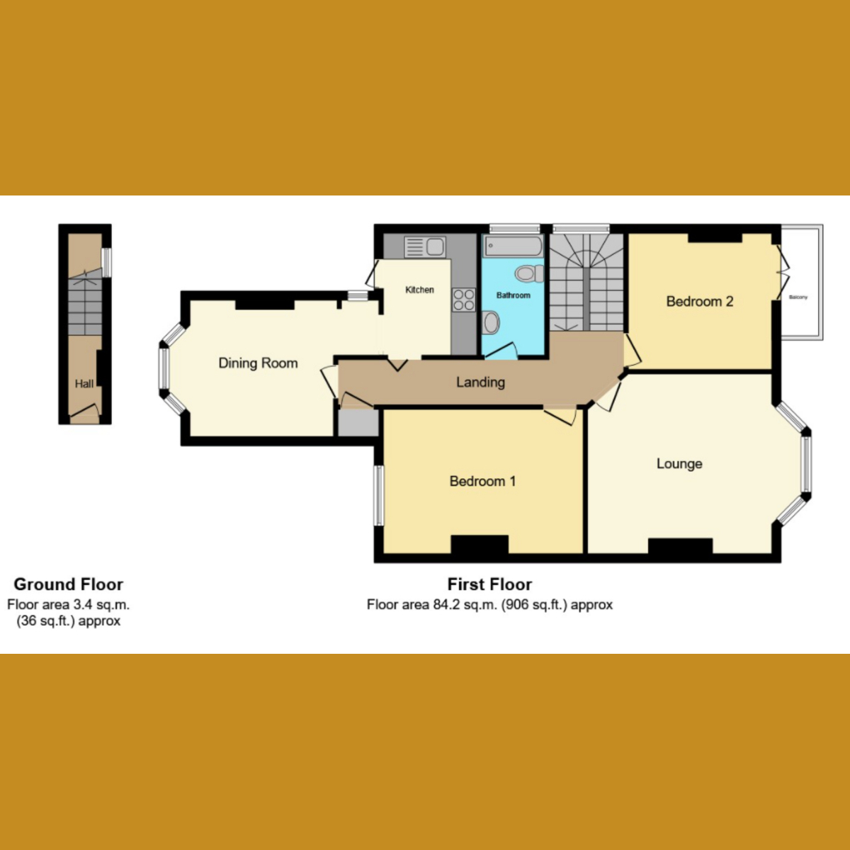 Floorplan 1 of Crowstone Avenue, Westcliff-on-sea, SS0