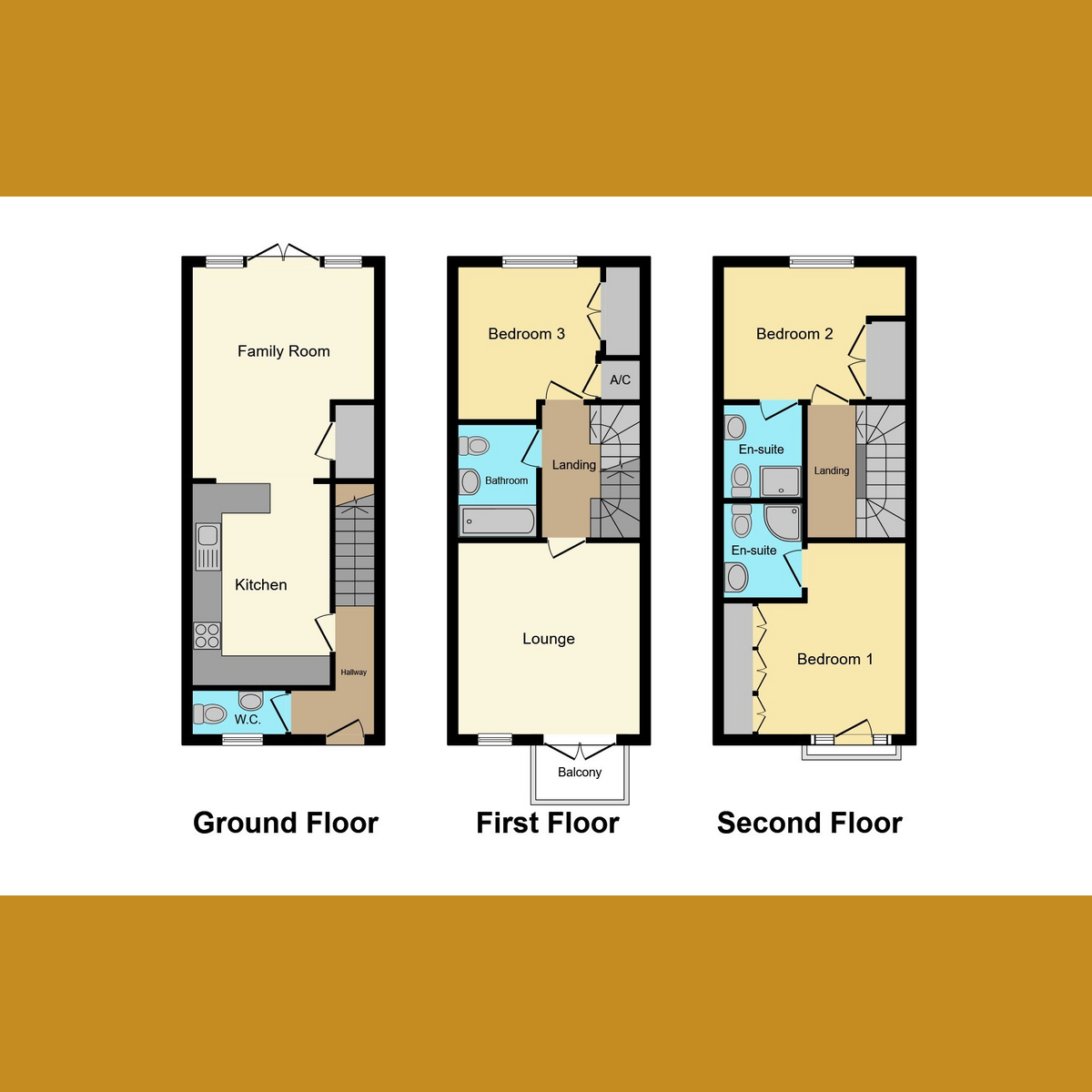 Floorplan 1 of Military Close, Southend-on-sea, SS3