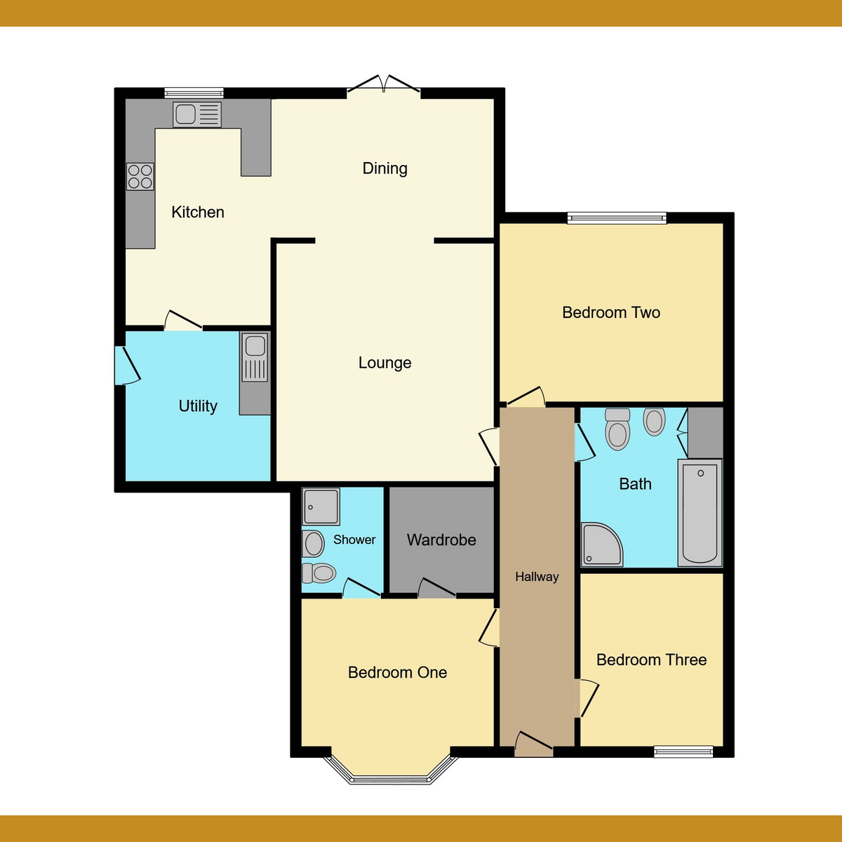 Floorplan 1 of Kents Hill Road, Benfleet, SS7