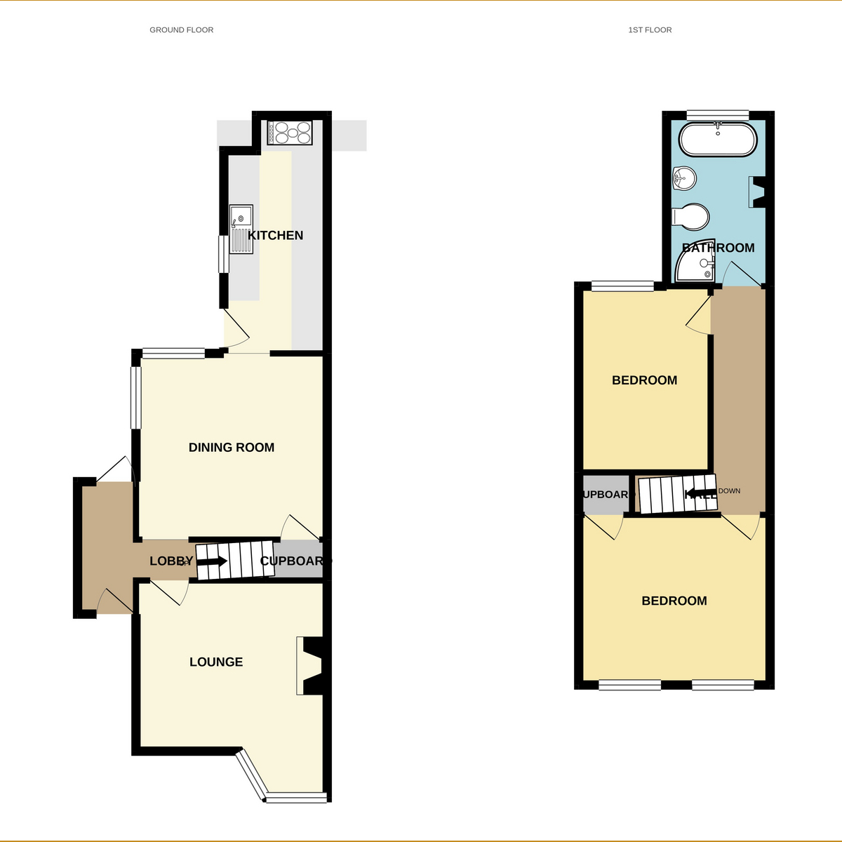 Floorplan 1 of Oak Road South, Benfleet, SS7