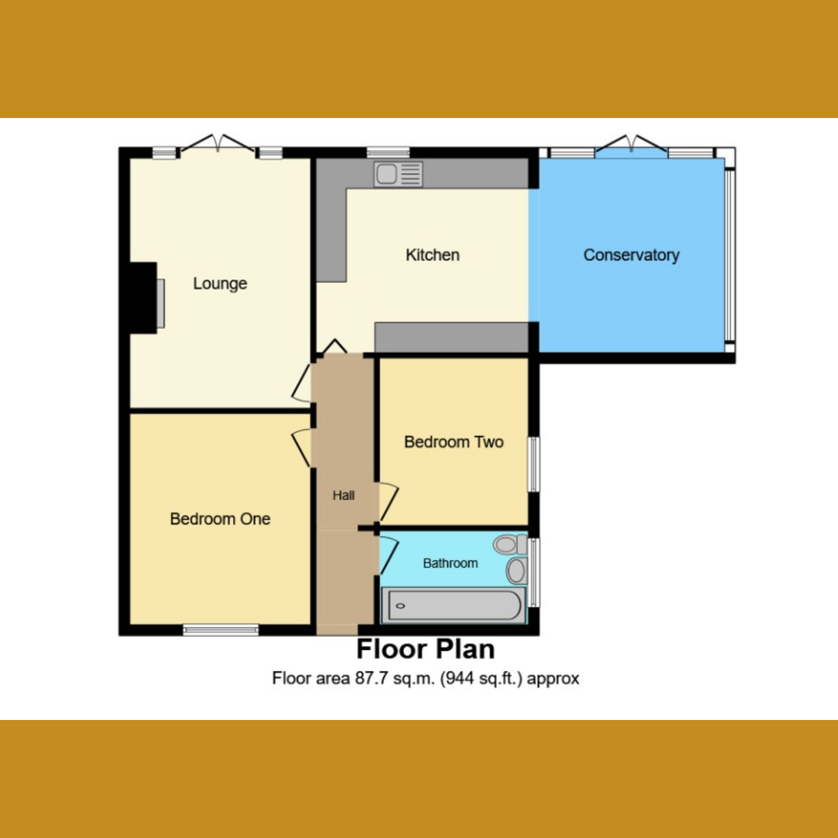Floorplan 1 of Meakins Close, Leigh-on-sea, SS9