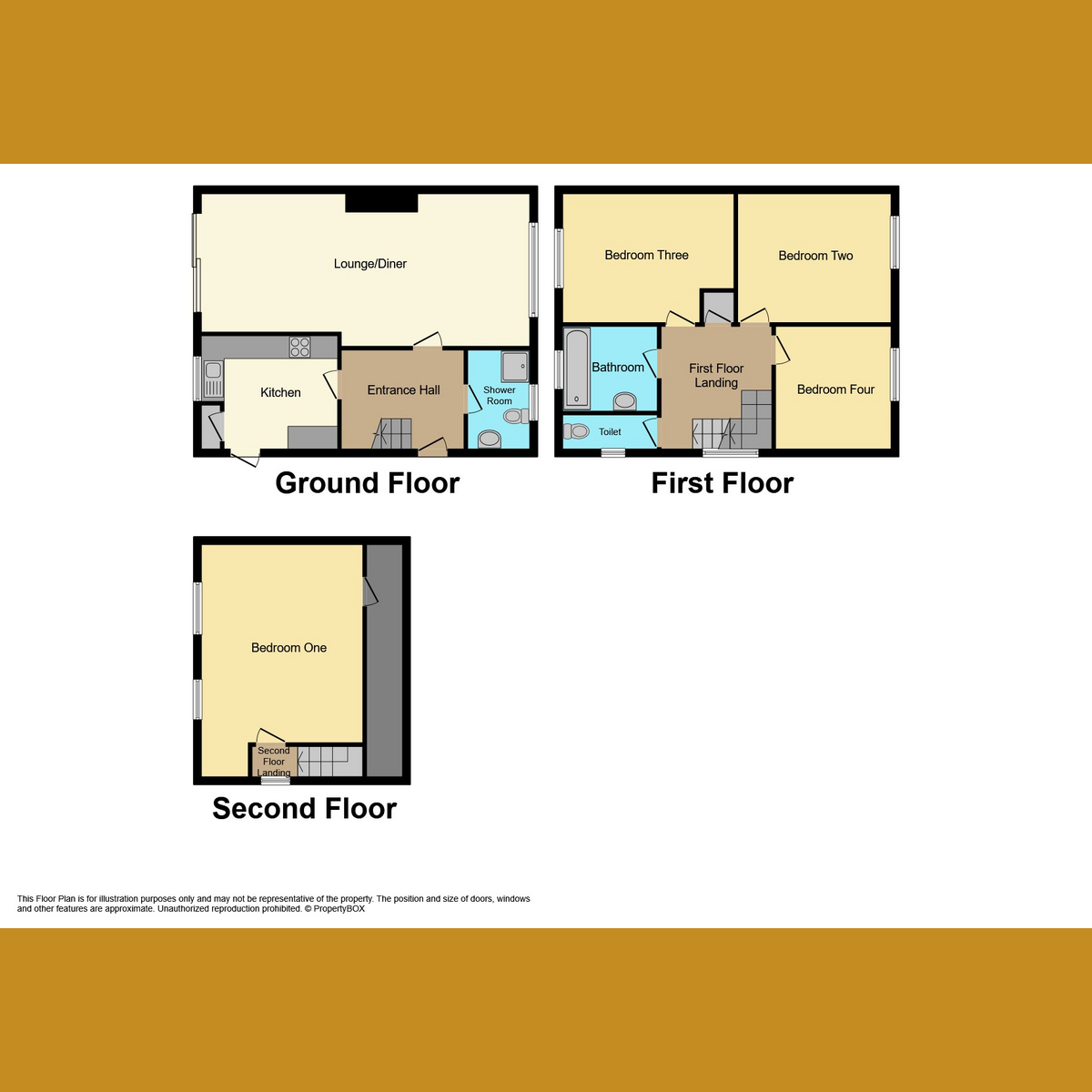 Floorplan 1 of Grove Road, Rayleigh, SS6