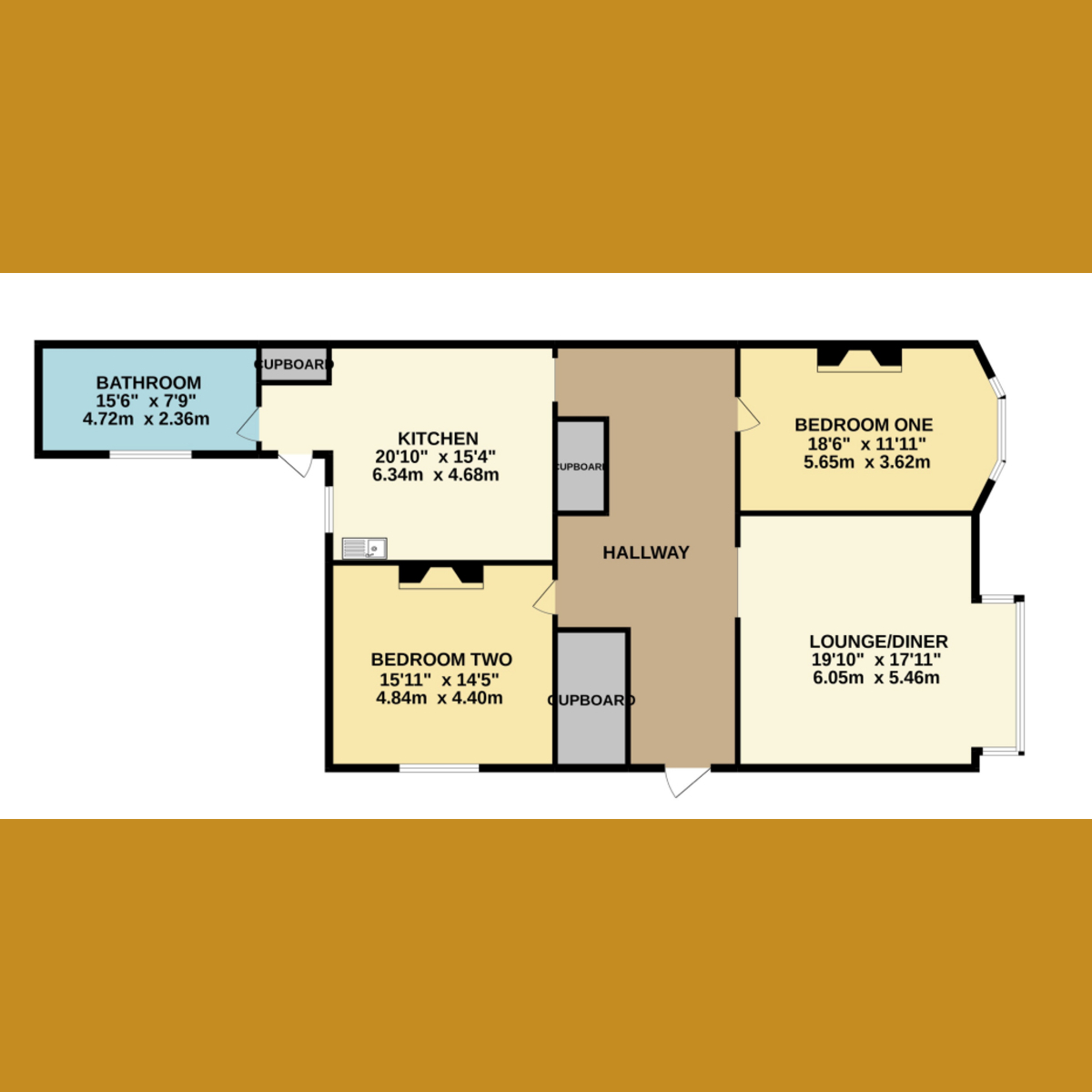 Floorplan 1 of Glendale Gardens, Leigh-on-sea, SS9
