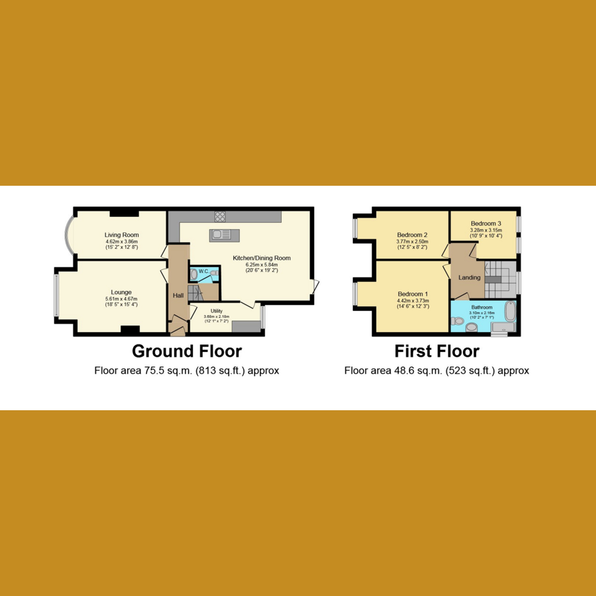 Floorplan 1 of Fillebrook Avenue, Leigh-on-sea, SS9