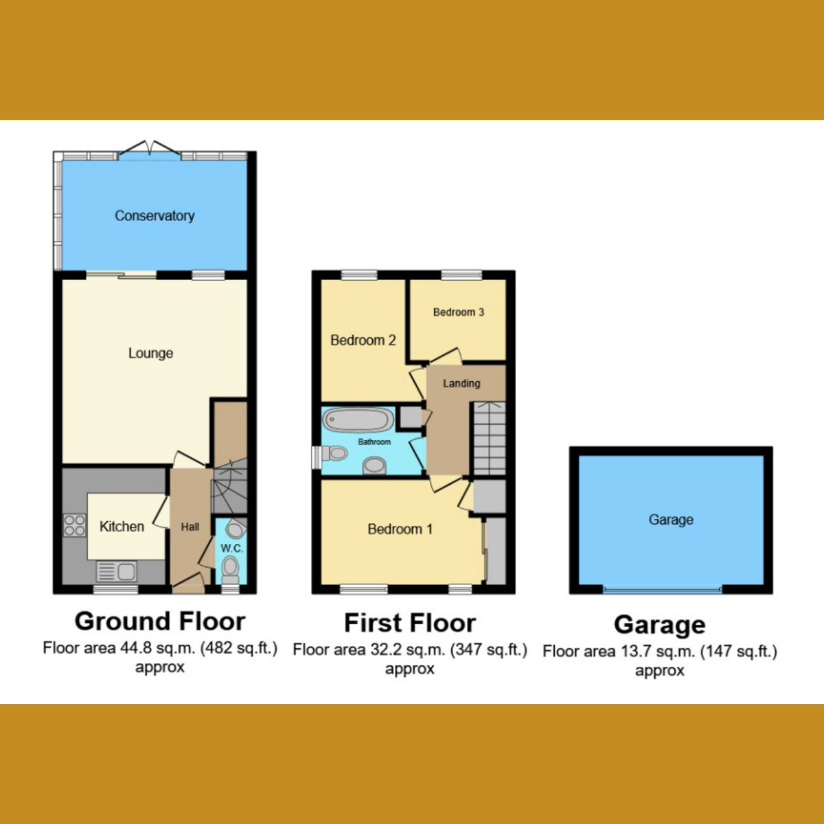 Floorplan 1 of Erskine Place, Wickford, SS12