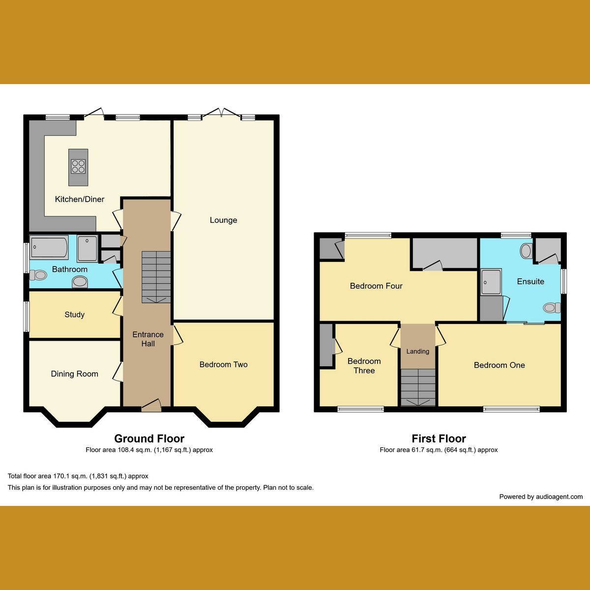 Floorplan 1 of Kings Road, Rayleigh, SS6