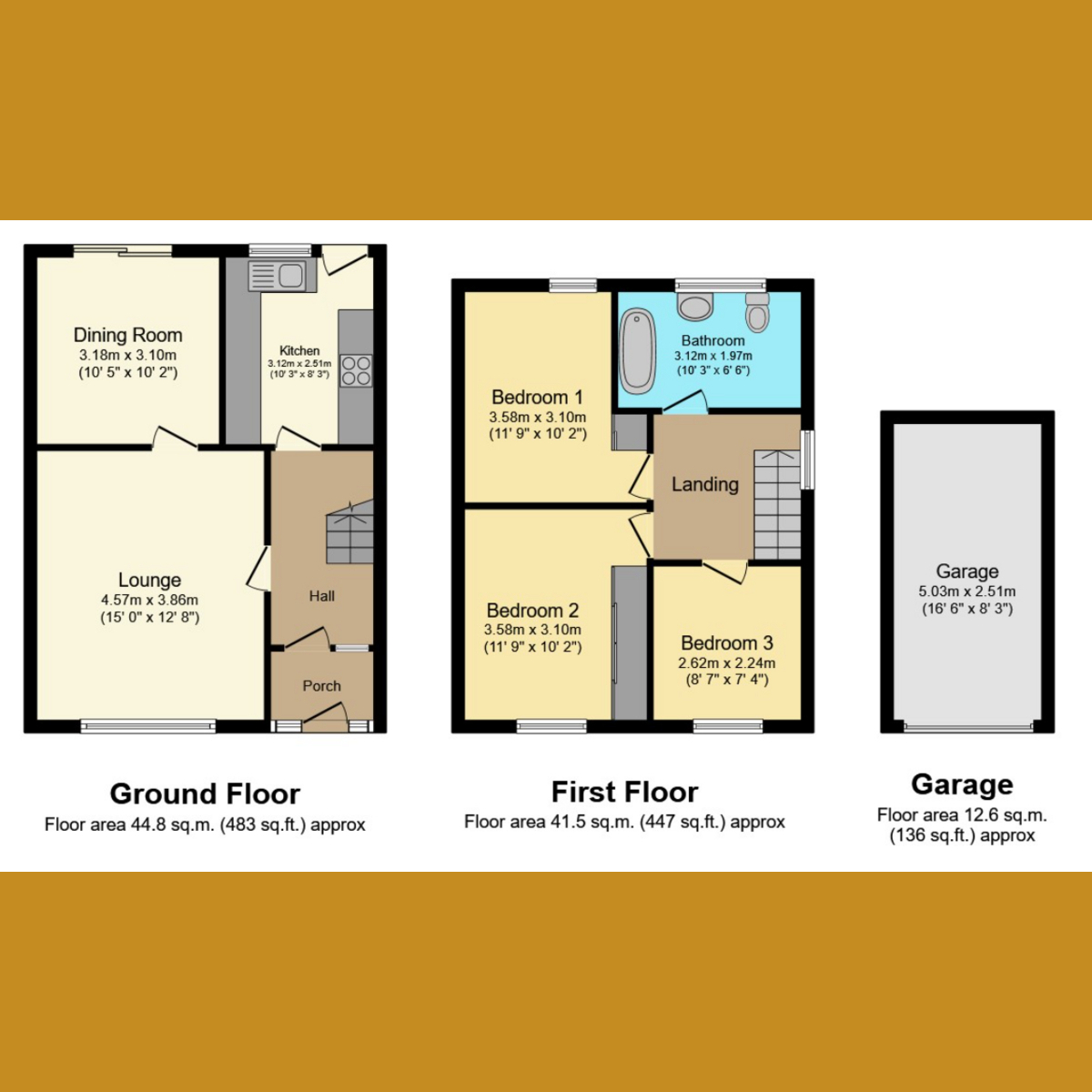 Floorplan 1 of Merryfield, Leigh-on-sea, SS9