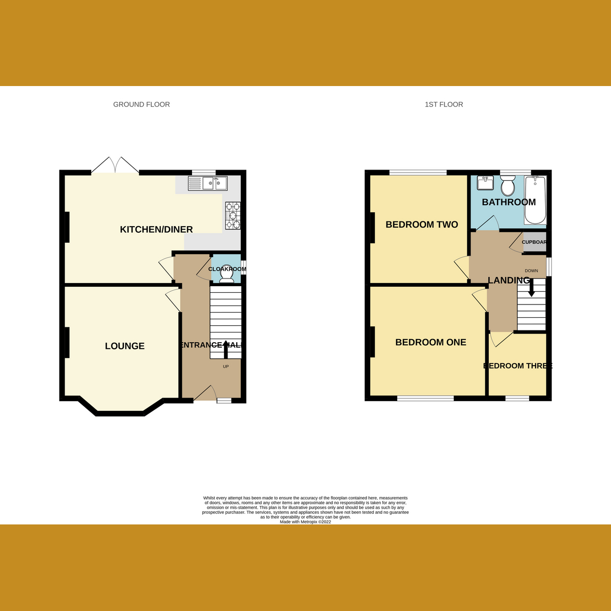 Floorplan 1 of Estate Road, Benfleet, SS7