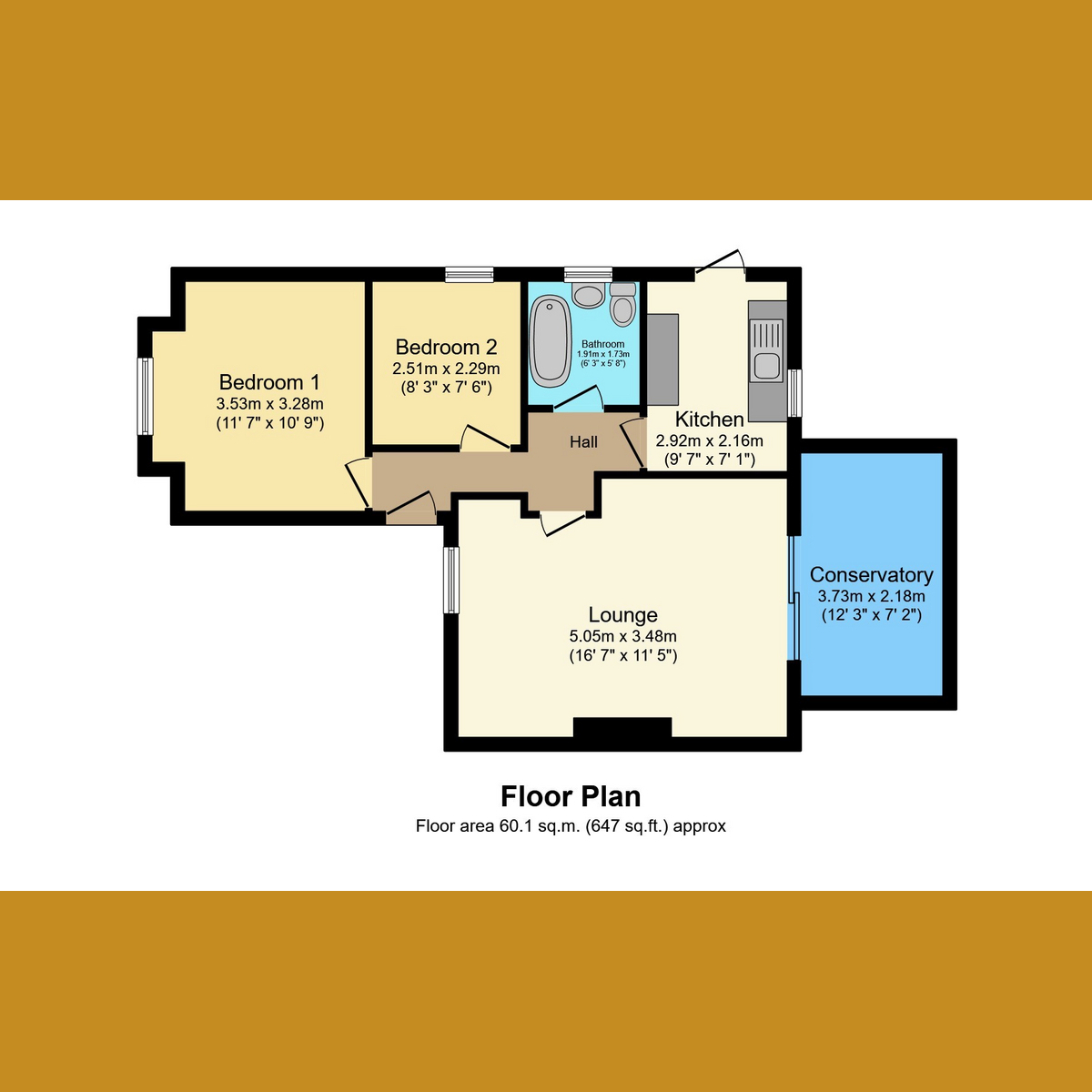 Floorplan 1 of Blenheim Park Close, Leigh-on-sea, SS9