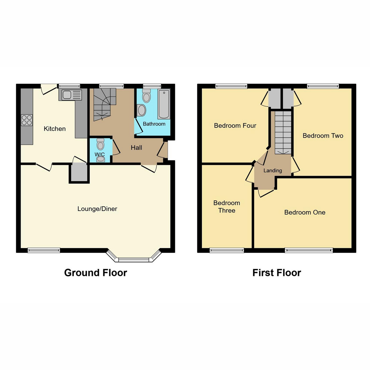 Floorplan 1 of Martock Avenue, Westcliff-on-sea, SS0