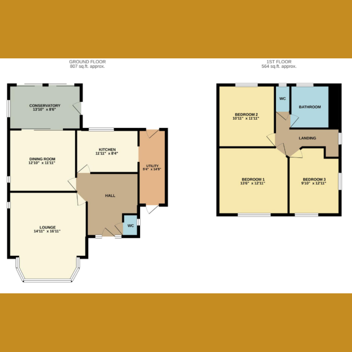 Floorplan 1 of Woodside, Leigh-on-sea, SS9