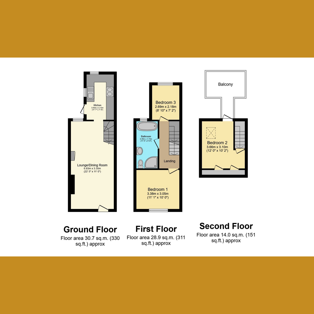 Floorplan 1 of New Road, Leigh-on-sea, SS9