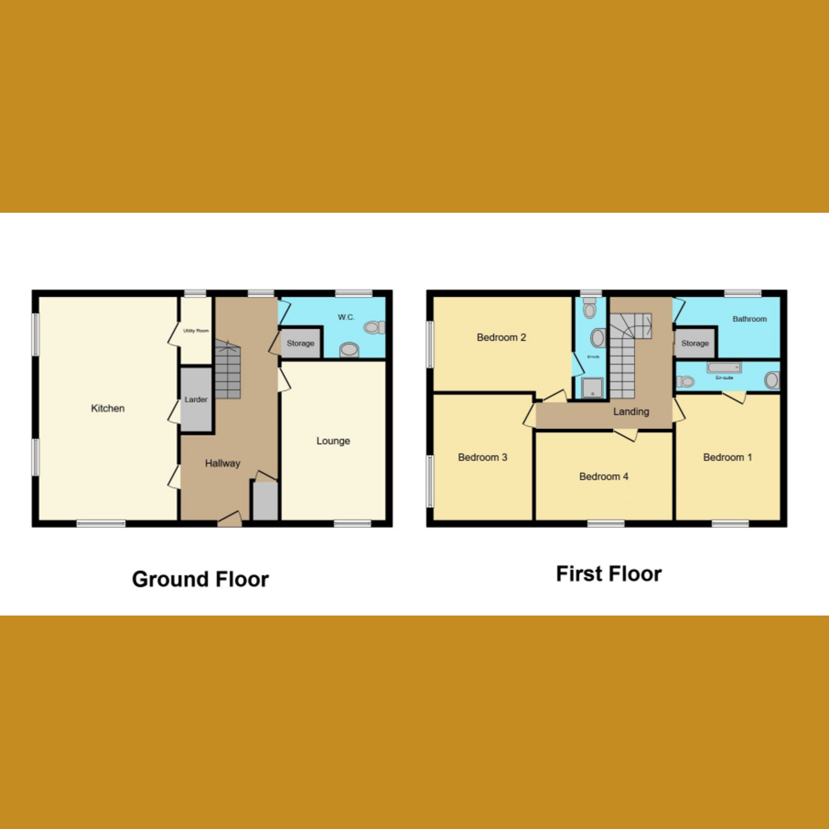 Floorplan 1 of Great Burches Road, Benfleet, SS7