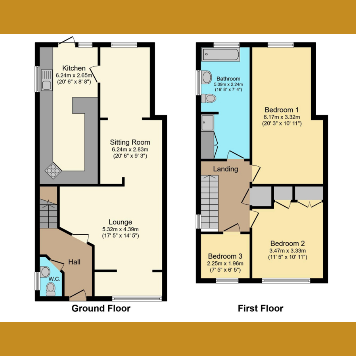 Floorplan 1 of Manor Road, Benfleet, SS7