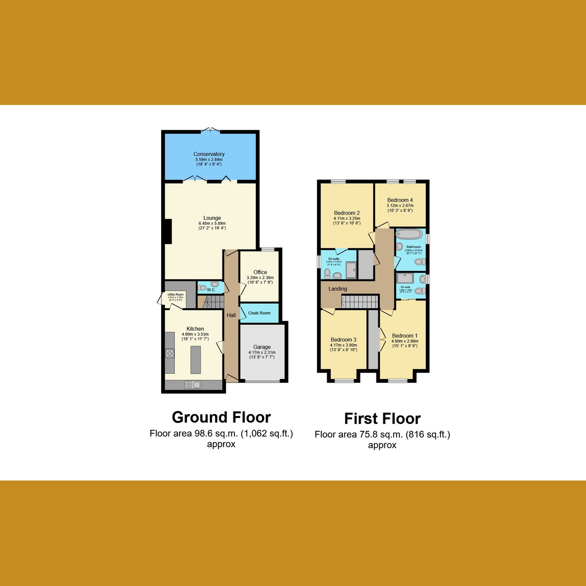 Floorplan 1 of Felstead Road, Benfleet, SS7
