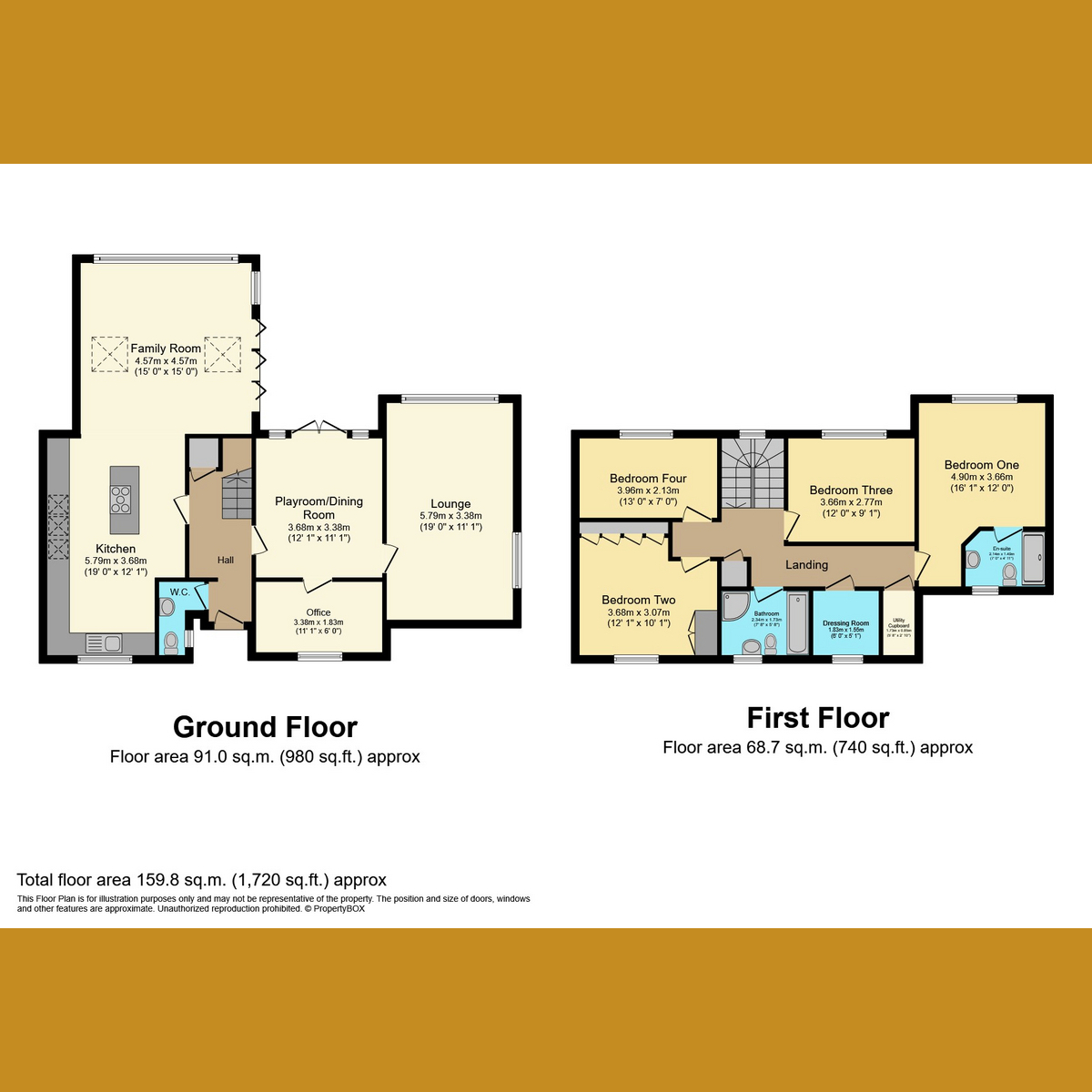 Floorplan 1 of Broomfield Avenue, Rayleigh, SS6