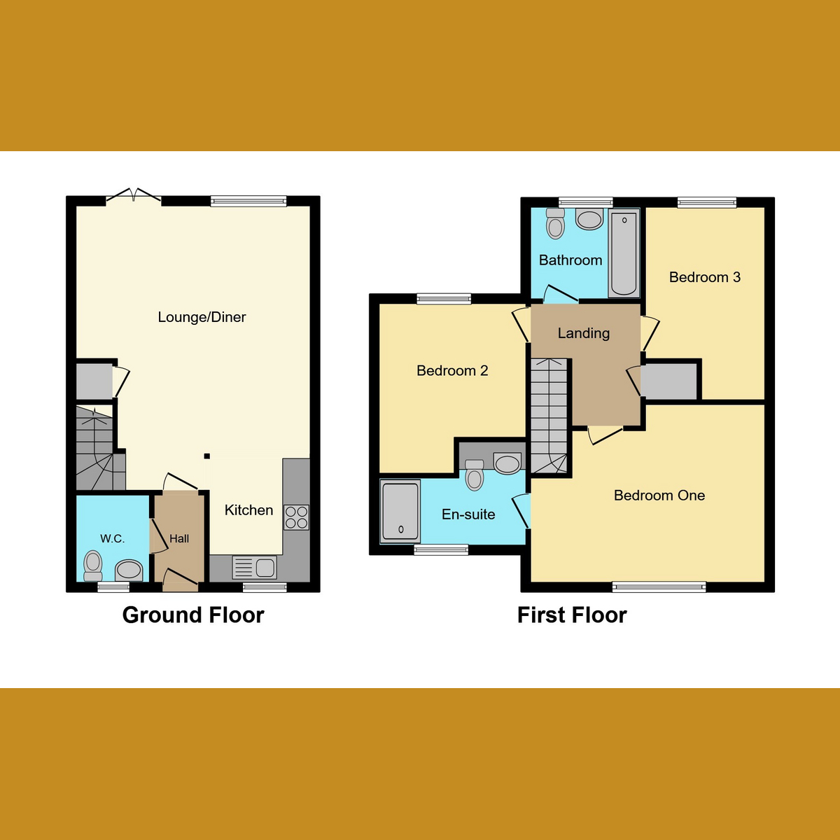 Floorplan 1 of Henry Crescent, Rochford, SS4