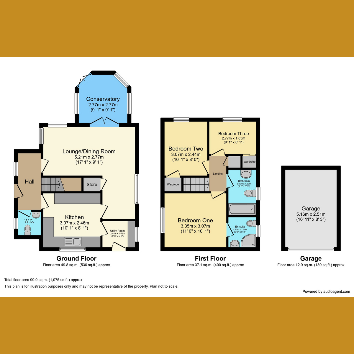 Floorplan 1 of Lindsey Court, Rayleigh, SS6