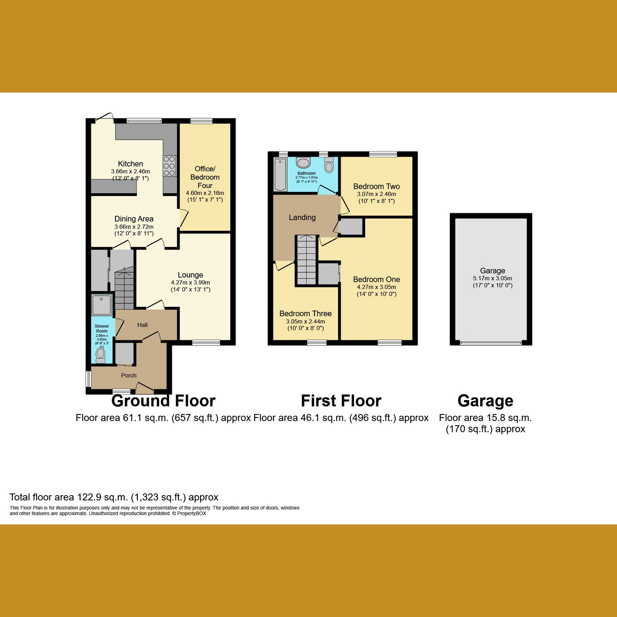 Floorplan 1 of Glebe Drive, Rayleigh, SS6