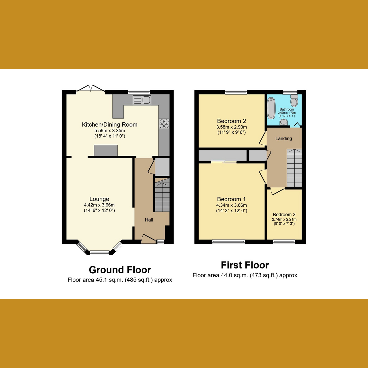 Floorplan 1 of Newington Avenue, Southend-on-sea, SS2