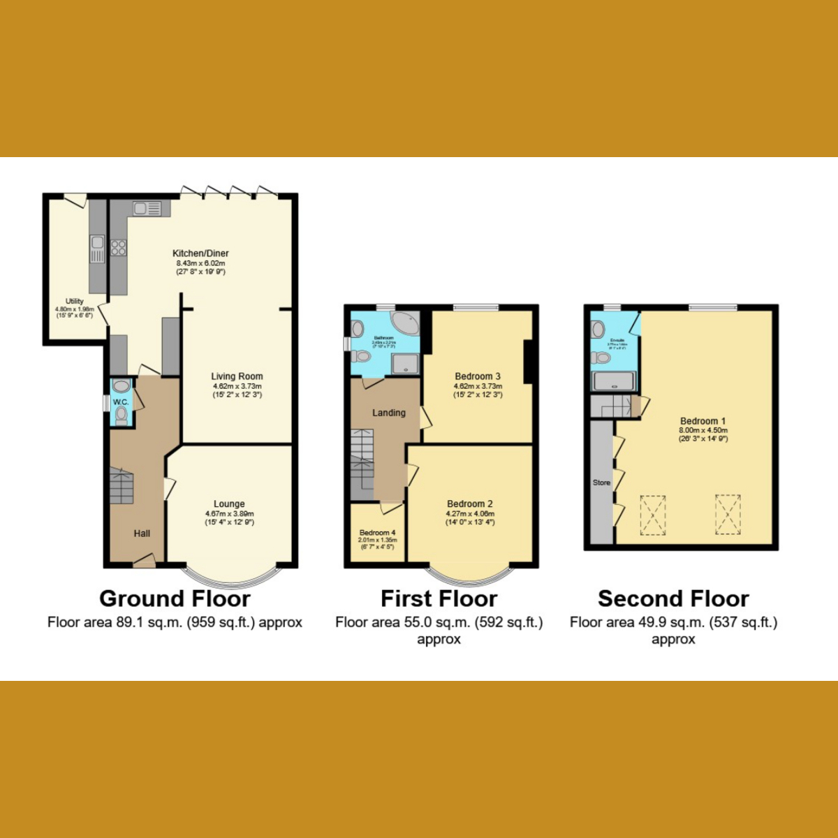 Floorplan 1 of Dundonald Drive, Leigh-on-sea, SS9