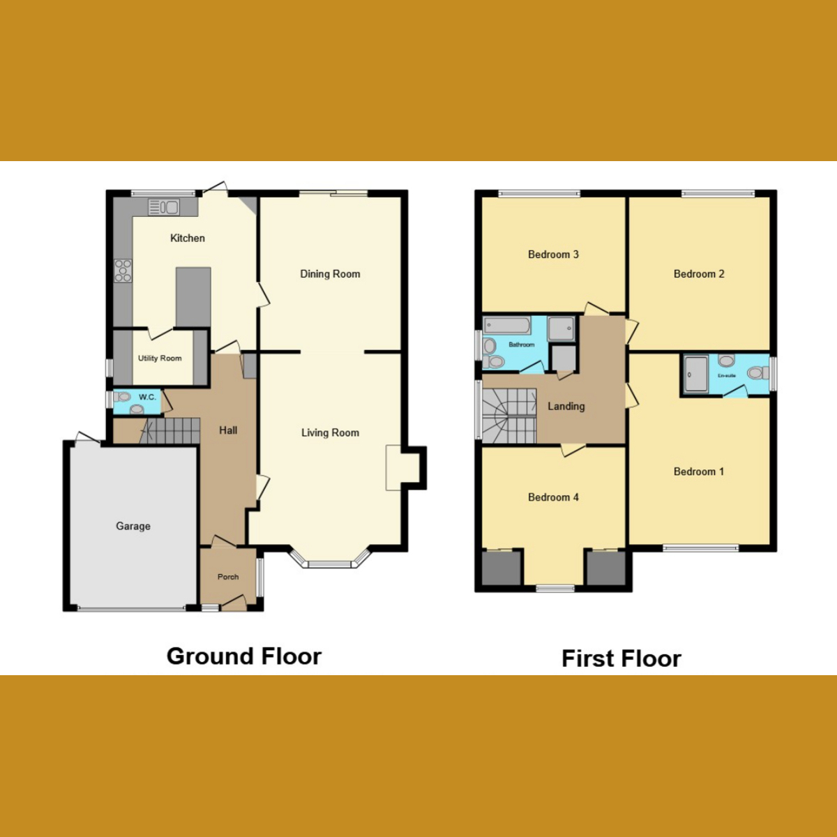 Floorplan 1 of Bradley Close, Benfleet, SS7