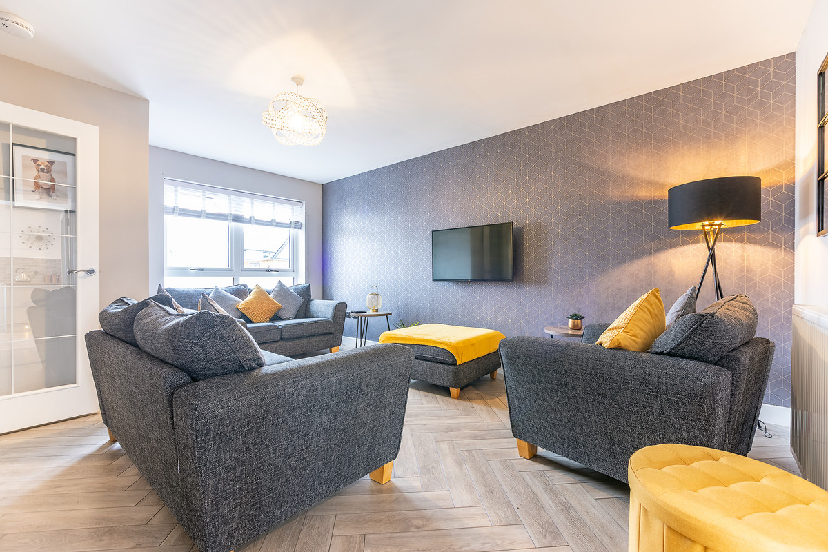 Semi detached three bedroom house for sale in Nairn Hamish Homes